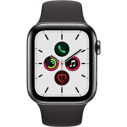 Apple Watch (Series 5) 2019 GPS + Cellular 44 mm - Acciaio inossidabile Nero - Sport Nero
