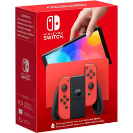 Switch OLED 64GB - Rosso - Edizione limitata Mario