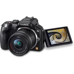 Lumix DMC-G5 - Nero + Panasonic Lumix G Vario 45-150mm f/4.5-5.6 ASPH MEGA O.I.S + Lumix G Vario 14-42 mm f/3.5-5.6 II ASPH. / MÉGA S.O.I f/4.5-5.6 + f/3.5-5.6