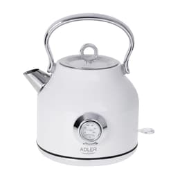 Adler AD 1346B Bouilloire avec thermomètre 1,7 STRIX - Puissance 1850-2200W - Coloris Blanc Bianco L - Bollitori elettrici