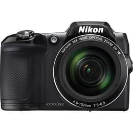 Fotocamera Bridge compatta CoolPix L840 - Nero + Nikon Nikkor 38X Wide Optical Zoom ED VR 4.0-152mm f/3-6.5 f/3-6.5