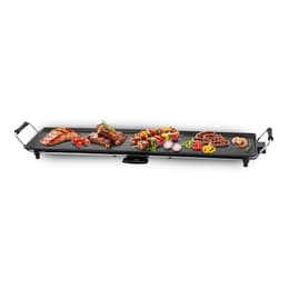 Plancha XXL Dolce Casa DC-PLA-90-CM Antiadhésive - Thermostat Ajustable, 1800W Poignée Rembourrée, pour 8 Personnes, 90 x 23CM Piastre