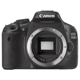 Reflex Canon EOS 550D Nero + Obiettivo Canon EF-S IS 18-55 mm f/3.5-5.6 II
