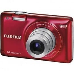 Macchina fotografica compatta FinePix JV500 - Rosso + Fujifilm Fujinon Zoom Lens 38-114 mm f/3.9-5.9 f/3.9-5.9