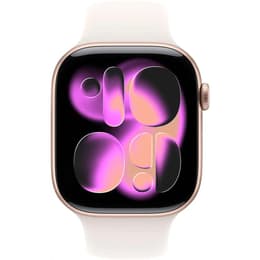 Apple Watch Series 11 (2025) GPS 42 mm - Alluminio Oro rosa - Cinturino Sport Rosa