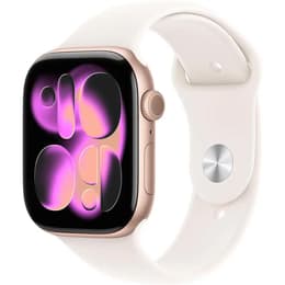 Apple Watch Series 11 (2025) GPS 42 mm - Alluminio Oro rosa - Cinturino Sport Rosa