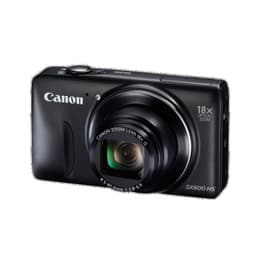 Macchina fotografica compatta PowerShot SX600 HS - Nero + Canon Canon Zoom Lens 18x IS 4,5-81,0mm f/3,8-6,9 f/3.8-6.9