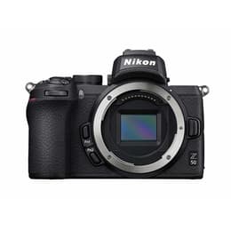 Macchina fotografica ibrida - Nikon Z50 - Nero + ObiettivoNikon Nikkor Z DX 16-50mm F3.5-6.3 VR + Nikkor Z DX 50-250mm F4.5-6.3 VR