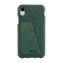 Cover iPhone XR - Materiale naturale - Verde