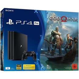 PlayStation 4 Pro 1000GB - Nero - Edizione limitata God of War + God of War