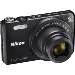 Fotocamera compatta Nikon Coolpix S7000 - Nera