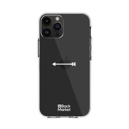 Back Market Cover iPhone 14 Pro e shermo protettivo - 60% Plastica riciclata - Trasparente