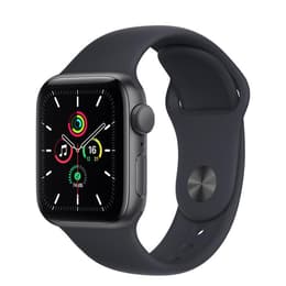 Apple Watch (Series SE) 2020 GPS 44 mm - Alluminio Grigio Siderale - Cinturino Sport Blu notte