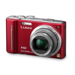 Macchina fotografica compatta Lumix DMC-TZ10 - Rosso + Leica DC Vario-Elmar 25-300 mm f/3.3-4.9 MEGA O.I.S f/3.3-4.9