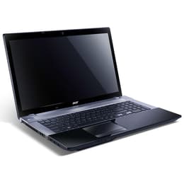 Acer Aspire V3-731 17" Pentium 2.4 GHz - SSD 64 GB + HDD 250 GB - 4GB Tastiera Francese