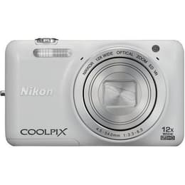 Macchina fotografica compatta Coolpix S6600 - Bianco f/3