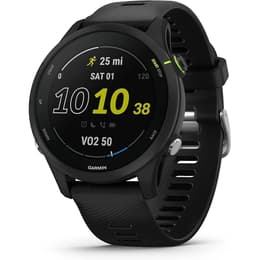 Smart Watch Garmin Cardio­frequenzimetro GPS Forerunner 255 Music - Nero