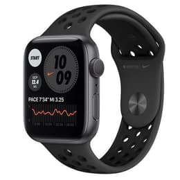 Apple Watch (Series 6) 2020 GPS + Cellular 44 mm - Alluminio Grigio Siderale - Cinturino Nike Sport Nero