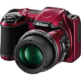 CoolPix L820 - Rosso + Nikon Nikkor 30X Optical Zoom 22.5-675 mm f/3-5.8 f/3-5.8