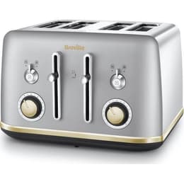 Tostapane Breville VTT929 4 fessure - Argento
