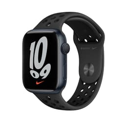 Apple Watch (Series 7) 2021 GPS + Cellular 45 mm - Alluminio Mezzanotte - Cinturino Sport Nero