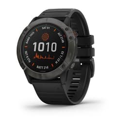 Smart Watch Garmin Cardio­frequenzimetro GPS Fenix 6X Pro Solar Edition - Nero
