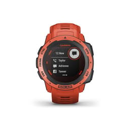 Smart Watch Garmin Cardiofrequenzimetro GPS Instinct Solar - Rosso