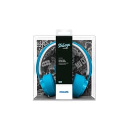 Cuffie riduzione del rumore a filo con microfono Philips CitiScape Shibuya SHL5205BL /10 - Blu