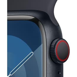 Apple Watch () 2023 GPS + Cellular 45 mm - Alluminio Nero - Cinturino Sport Nero