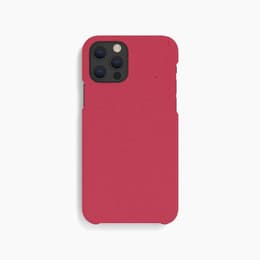 Cover iPhone 12 Pro Max - Materiale naturale - Rosso