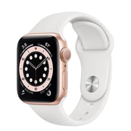 Apple Watch (Series 3) 2017 GPS 42 mm - Alluminio Oro rosa - Cinturino Sport Bianco