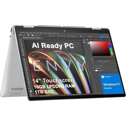 HP Envy x360 2-in-1 14" Core i7 1.7 GHz - SSD 512 GB + HDD 512 GB - 16GB - QWERTY - Inglese