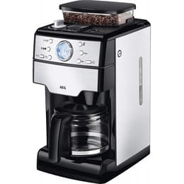 Caffettiera con macinacaffè Senza capsule Aeg KAM 400 1,2500L - Nero/Grigio