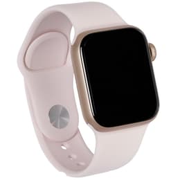 Apple Watch (Series 5) 2019 GPS 40 mm - Acciaio inossidabile Oro - Cinturino Sport Rosa