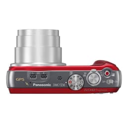 Fotocamera compatta Panasonic Lumix DMC-TZ20 - rossa