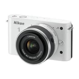 Fotocamera ibrida Nikon 1 J1 - Bianca + 1 Obiettivo Nikkor VR 10-30mm f / 3.5-5.6
