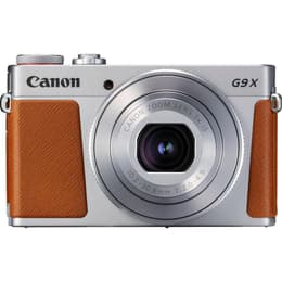 Macchina fotografica compatta PowerShot G9 X Mark II - Grigio + Canon Zoom Lens 28-84mm f/2.0-4.9 f/2.0-4.9