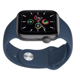 Apple Watch (Series 5) 2019 GPS 44 mm - Alluminio Grigio - Cinturino Sport Blu