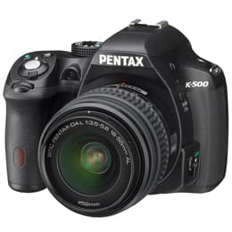 Reflex Pentax K-500 - Nero + Obiettivi Pentax DA 18-55 mm f/3.5-5.6 AL + Pentax HD Pentax-DA 55-300mm f/4-5.8 ED WR