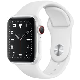 Apple Watch (Serie 5) 2019 GPS + Cellular 44 mm - Ceramica Bianco - Sport Bianco