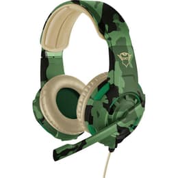 Cuffie gaming a filo con microfono Trust GXT 310C Radius Camo Jungle - Verde