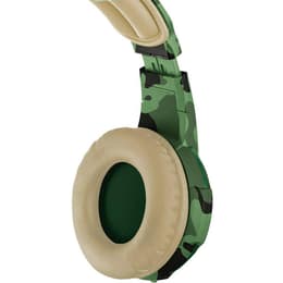 Cuffie gaming a filo con microfono Trust GXT 310C Radius Camo Jungle - Verde