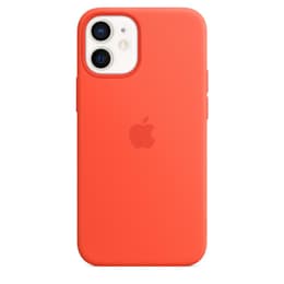 Custodia in silicone Apple - iPhone 12 mini - Magsafe - Silicone Arancione