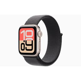 Apple Watch Series 7 (2021) GPS + Cellular 41 mm - Titanio Argento - Cinturino Nike Sport Nero