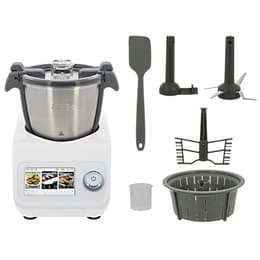 Robot da cucina Compact Cook Platinum cf-2001fp 5L -Bianco/Grigio