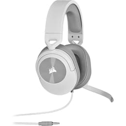 Cuffie riduzione del rumore gaming wireless con microfono Corsair HS55 - Bianco