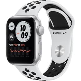 Apple Watch (Series SE) 2020 GPS 40 mm - Alluminio Argento - Cinturino Nike Sport Bianco/Nero