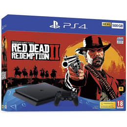 PlayStation 4 Slim 1000GB - Nero + Red Dead Redemption II