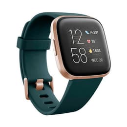 Smart Watch Fitbit Cardio­frequenzimetro Versa 2 - Verde/Rosa