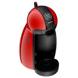 Macchina da caffè a capsule Compatibile Dolce Gusto Krups Dolce Gusto Piccolo KP1006ES 0.6L - Rosso/Nero